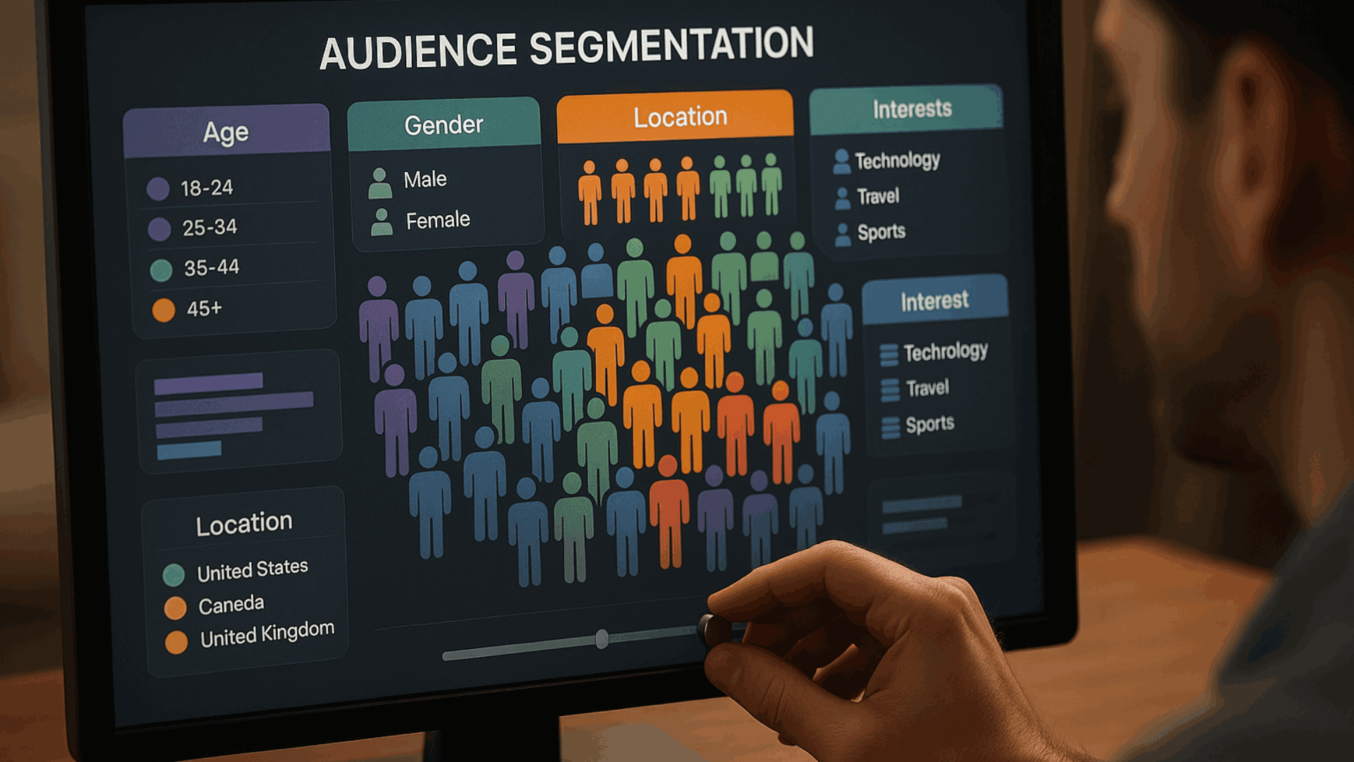 UI-showing-advanced-audience-segmentation-on-a-screen-optimizing-ad-precision-and-performance.